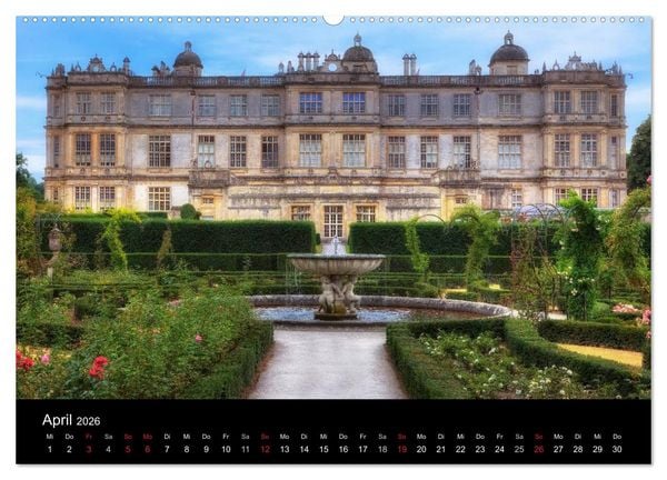 Produktbild: Englische Herrenh&auml;user (Wandkalender 2026 DIN A2 quer), CALVENDO Monatskalender