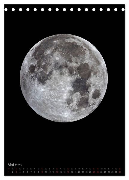 Produktbild: Sch&ouml;nheit des Universums (Tischkalender 2026 DIN A5 hoch), CALVENDO Monatskalender