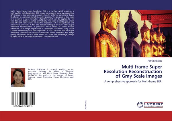 Produktbild: Multi frame Super Resolution Reconstruction of Gray Scale Images