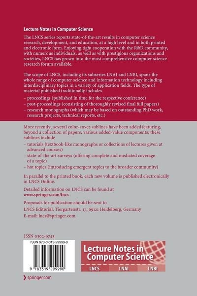 Produktbild: Language and Automata Theory and Applications