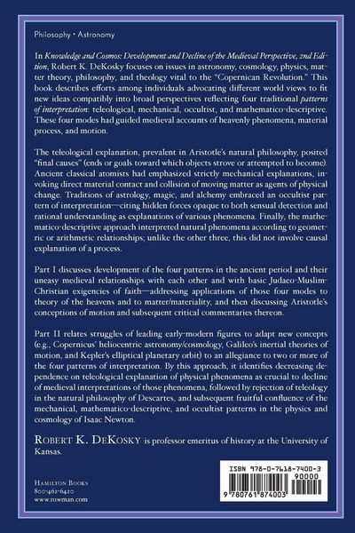 Produktbild: Knowledge and Cosmos