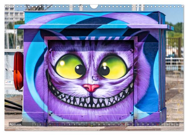 Produktbild: Streetart for Globetrotters (Wall Calendar 2026 DIN A3 landscape), CALVENDO 12 Month Wall Calendar