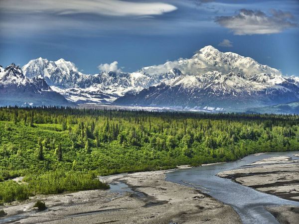 Produktbild: CALVENDO Puzzle Mount McKinley -Denali | 1000 Teile Lege-Gr&ouml;&szlig;e 64x48cm Foto-Puzzle f&uuml;r gl&uuml;ckliche Stunden