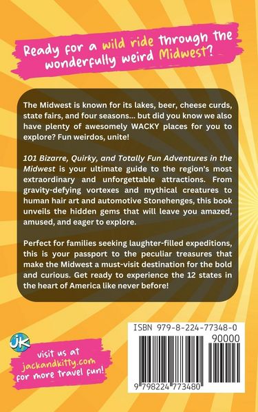 Produktbild: 101 Bizarre, Quirky and Totally Fun Adventures in the Midwest