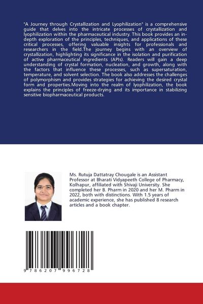 Produktbild: A Journey through Crystallization and Lyophilization
