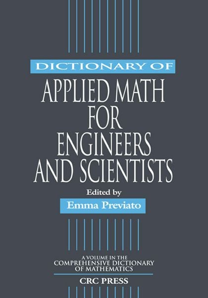 Produktbild: Dictionary of Applied Math for Engineers and Scientists