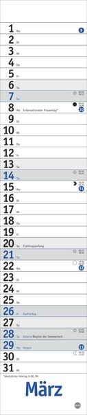 Produktbild: Langplaner mini, blau 2027