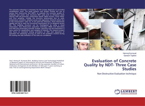 Produktbild: Evaluation of Concrete Quality by NDT- Three Case Studies
