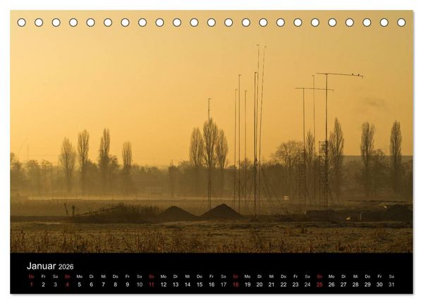 Produktbild: Baustellen (Tischkalender 2026 DIN A5 quer), CALVENDO Monatskalender