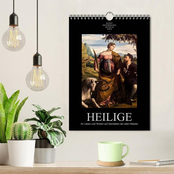 Produktbild: Heilige - Ihr Leben und Wirken auf Gem&auml;lden der alten Meister (Wandkalender 2026 DIN A4 hoch), CALVENDO Monatskalender