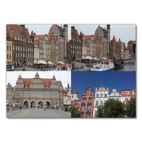 Produktbild: Lais Puzzle Collage Danzig 1000 Teile