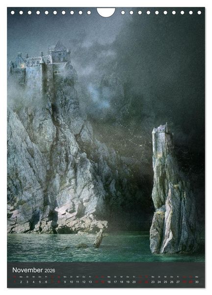 Produktbild: Traumbilder im Reich der Fantasie (Wandkalender 2026 DIN A4 hoch), CALVENDO Monatskalender