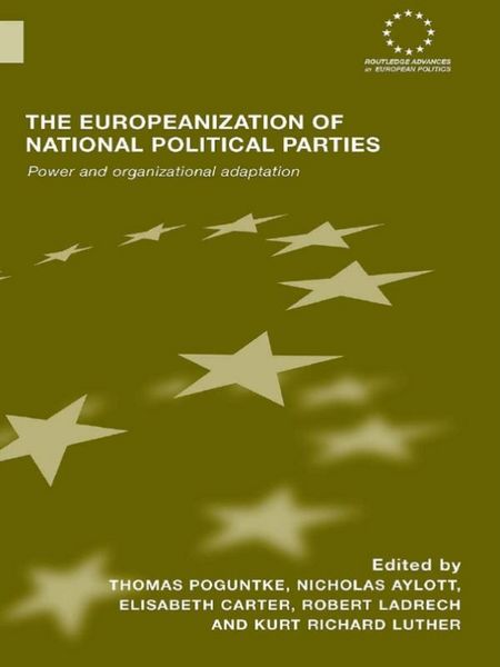Produktbild: The Europeanization of National Political Parties