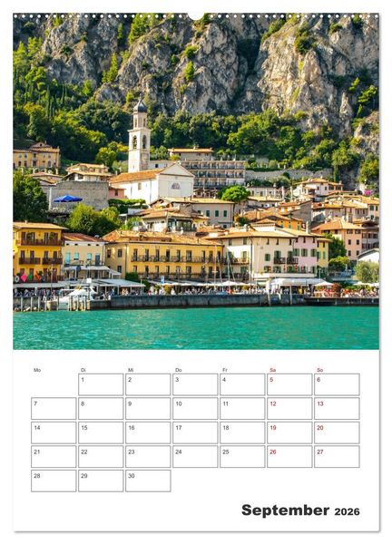 Produktbild: Limone sul Garda - Urlaubsplaner (Wandkalender 2026 DIN A2 hoch), CALVENDO Monatskalender