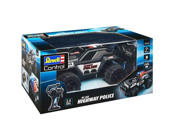 RC Car Highway Police Revell Control Ferngesteuertes Polizeiauto