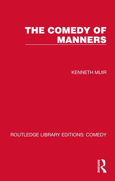 Produktbild: The Comedy of Manners