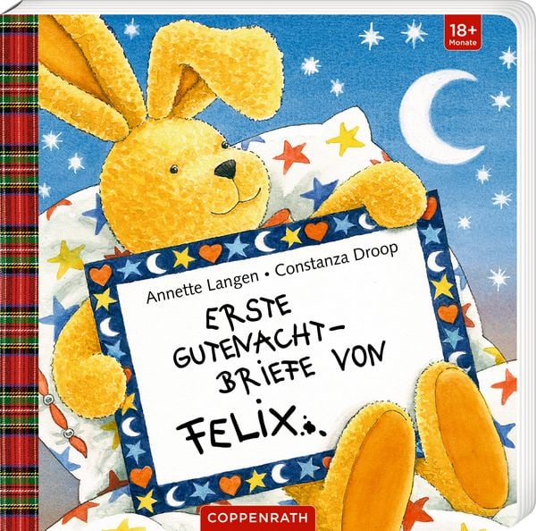 Erste Gutenacht-Briefe von Felix, Gebundene Ausgabe von Annette Langen, Coppenrath, 978-3-649-64347-0
