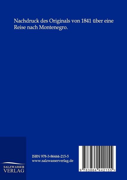 Produktbild: Ein Besuch auf Montenegro