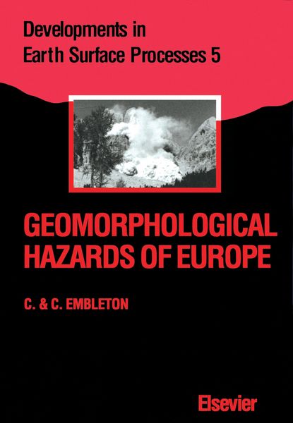 Produktbild: Geomorphological Hazards of Europe