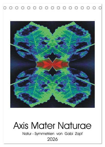 Produktbild: Axis Mater Naturae (Tischkalender 2026 DIN A5 hoch), CALVENDO Monatskalender