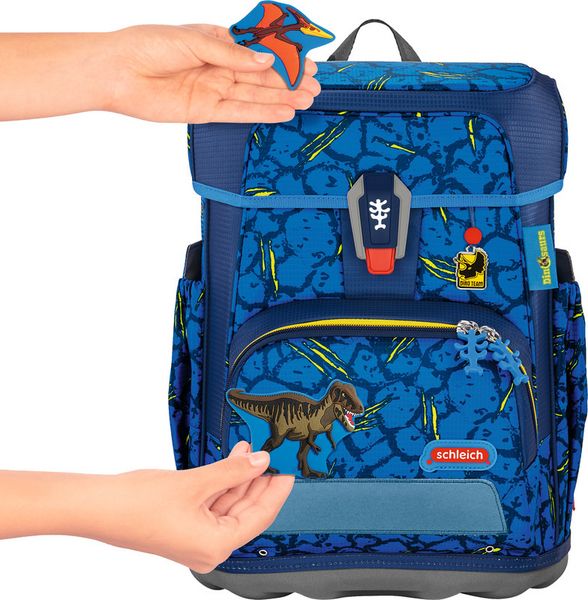 Produktbild: STEP BY STEP&reg; Schulrucksack Zubeh&ouml;rset Magic Mags Limited Edition by SCHLEICH&reg;, Tarbosaurus Dinosaurs