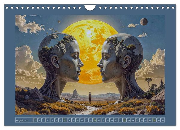 Produktbild: Bewusstseinsdialoge (Wandkalender 2027 DIN A4 quer), CALVENDO Monatskalender