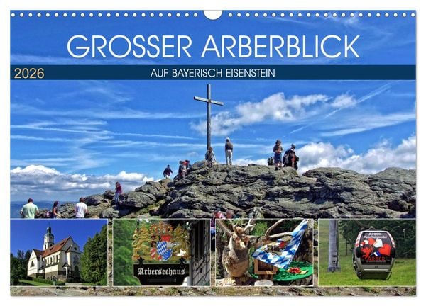 Produktbild: Grosser Arberblick auf Bayerisch Eisenstein (Wandkalender 2026 DIN A3 quer), CALVENDO Monatskalender