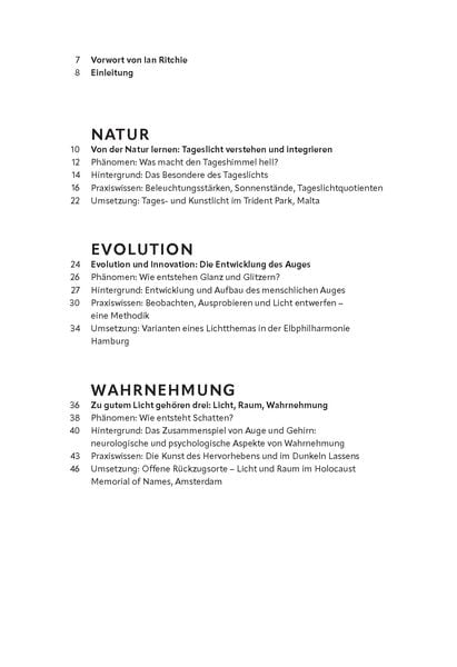 Produktbild: Licht, Natur, Architektur