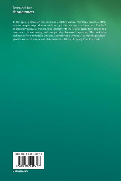 Produktbild: Nanoagronomy