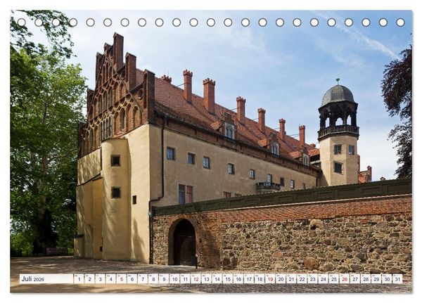 Produktbild: Lutherstadt Wittenberg - Die Wirkst&auml;tte des rebellischen Martin Luther (Tischkalender 2026 DIN A5 quer), CALVENDO Monatskalender