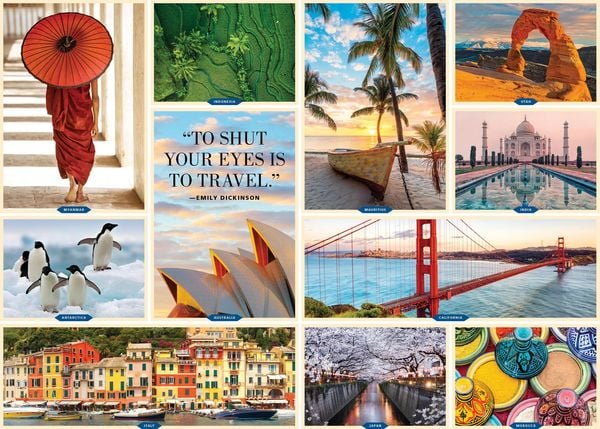 Produktbild: 1,000 Places to See Before You Die 1,000-Piece Puzzle