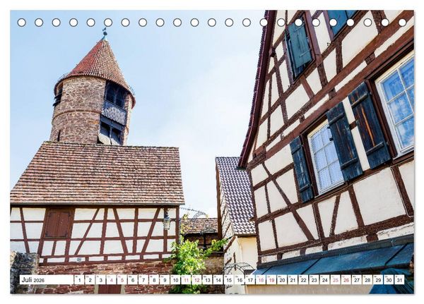 Produktbild: Weil der Stadt - einfach liebenswert (Tischkalender 2026 DIN A5 quer), CALVENDO Monatskalender