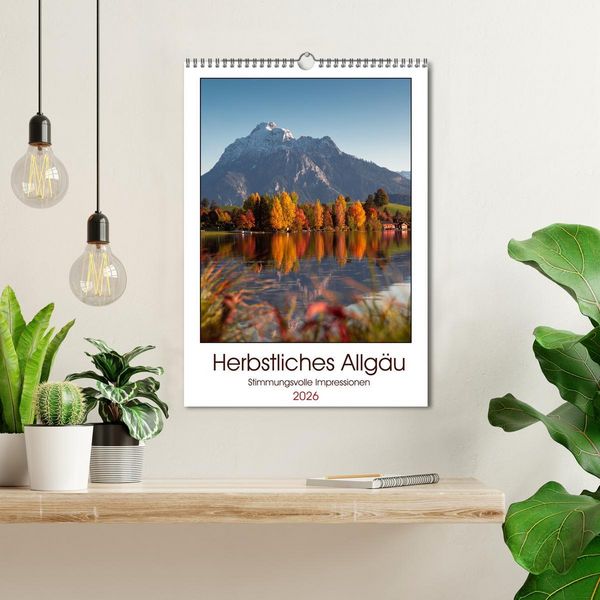 Produktbild: Herbstliches Allg&auml;u (Wandkalender 2026 DIN A3 hoch), CALVENDO Monatskalender