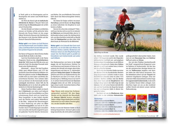 Produktbild: BVA Die 33 sch&ouml;nsten Flussradwege in Deutschland