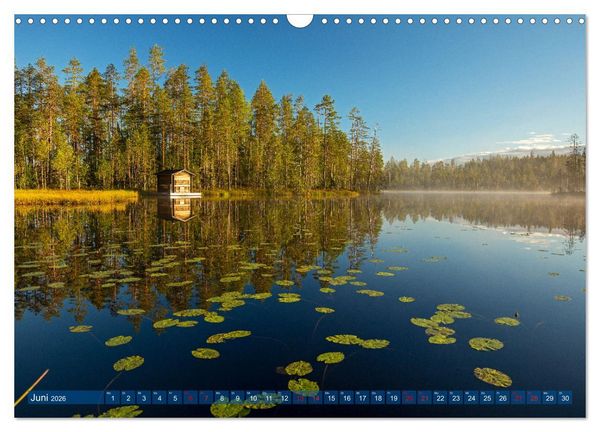 Produktbild: Wildes Finnland (Wandkalender 2026 DIN A3 quer), CALVENDO Monatskalender