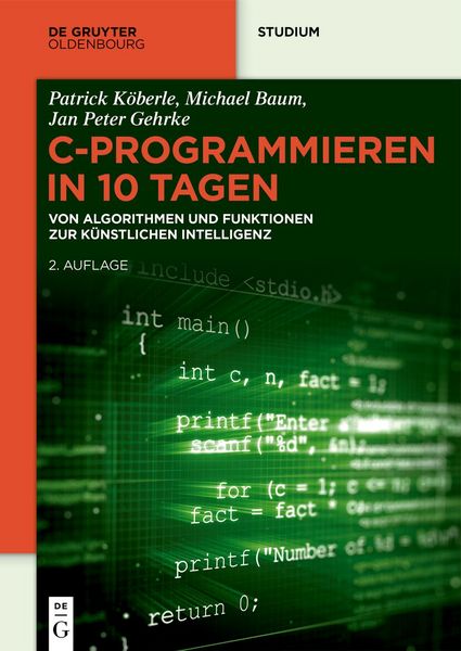 Produktbild: C-Programmieren in 10 Tagen