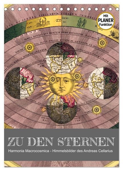 Produktbild: Zu den Sternen - mit Planerfunktion (Tischkalender 2026 DIN A5 hoch), CALVENDO Monatskalender