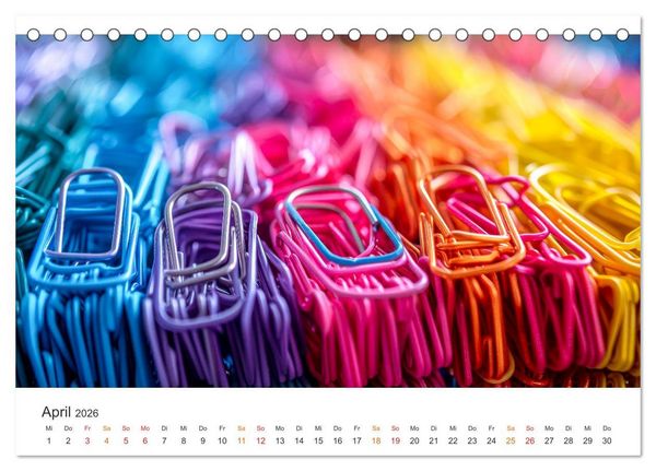 Produktbild: Farben des Moments (Tischkalender 2026 DIN A5 quer), CALVENDO Monatskalender