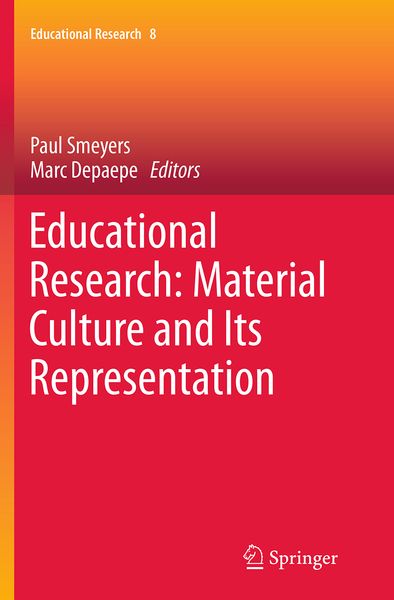 Produktbild: Educational Research: Material Culture and Its Representation
