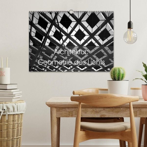 Produktbild: Architektur: Geometrie des Lichts (Wandkalender 2026 DIN A3 quer), CALVENDO Monatskalender