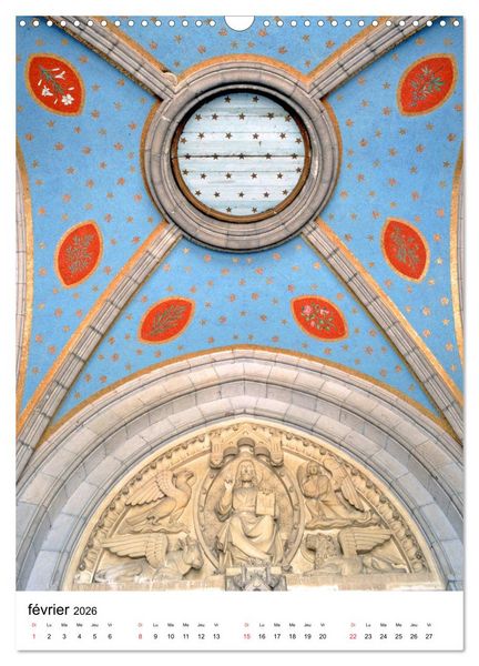 Produktbild: LOURDES Patrimoine (Calendrier mural 2026 DIN A3 horizontal), CALVENDO calendrier mensuel