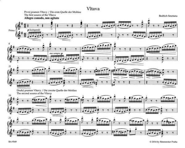 Produktbild: Smetana, B: Moldau (Vltava)