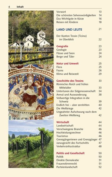 Produktbild: TRESCHER Reisef&uuml;hrer Tessin