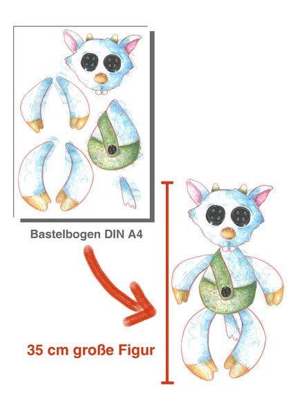 Produktbild: Hampelfiguren Tiere ausschneiden & basteln!