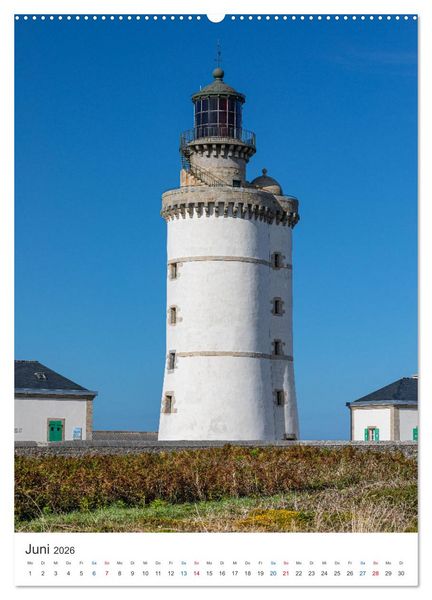 Produktbild: Leuchtturm-Legenden im Westen der Bretagne (hochwertiger Premium Wandkalender 2026 DIN A2 hoch), Kunstdruck in Hochglanz