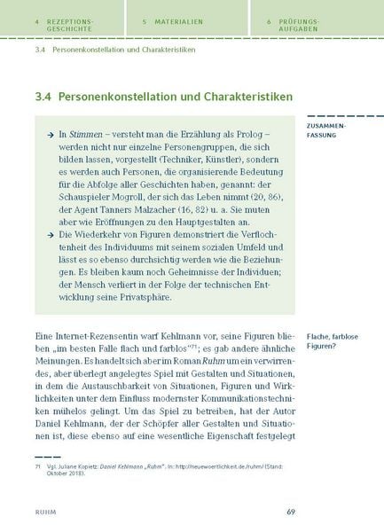 Produktbild: Ruhm von Daniel Kehlmann