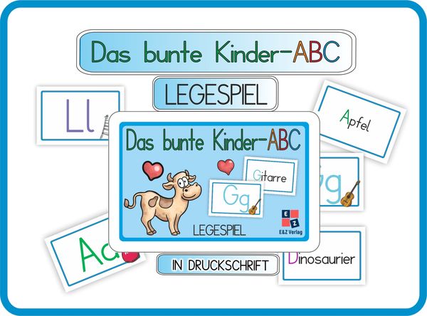 Produktbild: Das bunte Kinder-ABC Legespiel