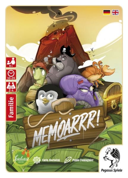 Produktbild: Pegasus - Memoarrr!, Kartenspiel