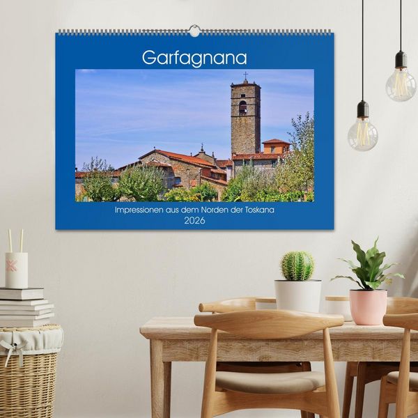 Produktbild: Garfagnana, Impressionen aus dem Norden der Toskana (Wandkalender 2026 DIN A2 quer), CALVENDO Monatskalender