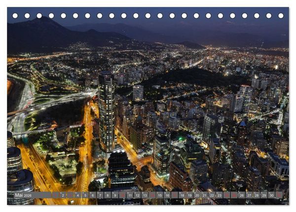 Produktbild: Traumwelt Chile (Tischkalender 2026 DIN A5 quer), CALVENDO Monatskalender